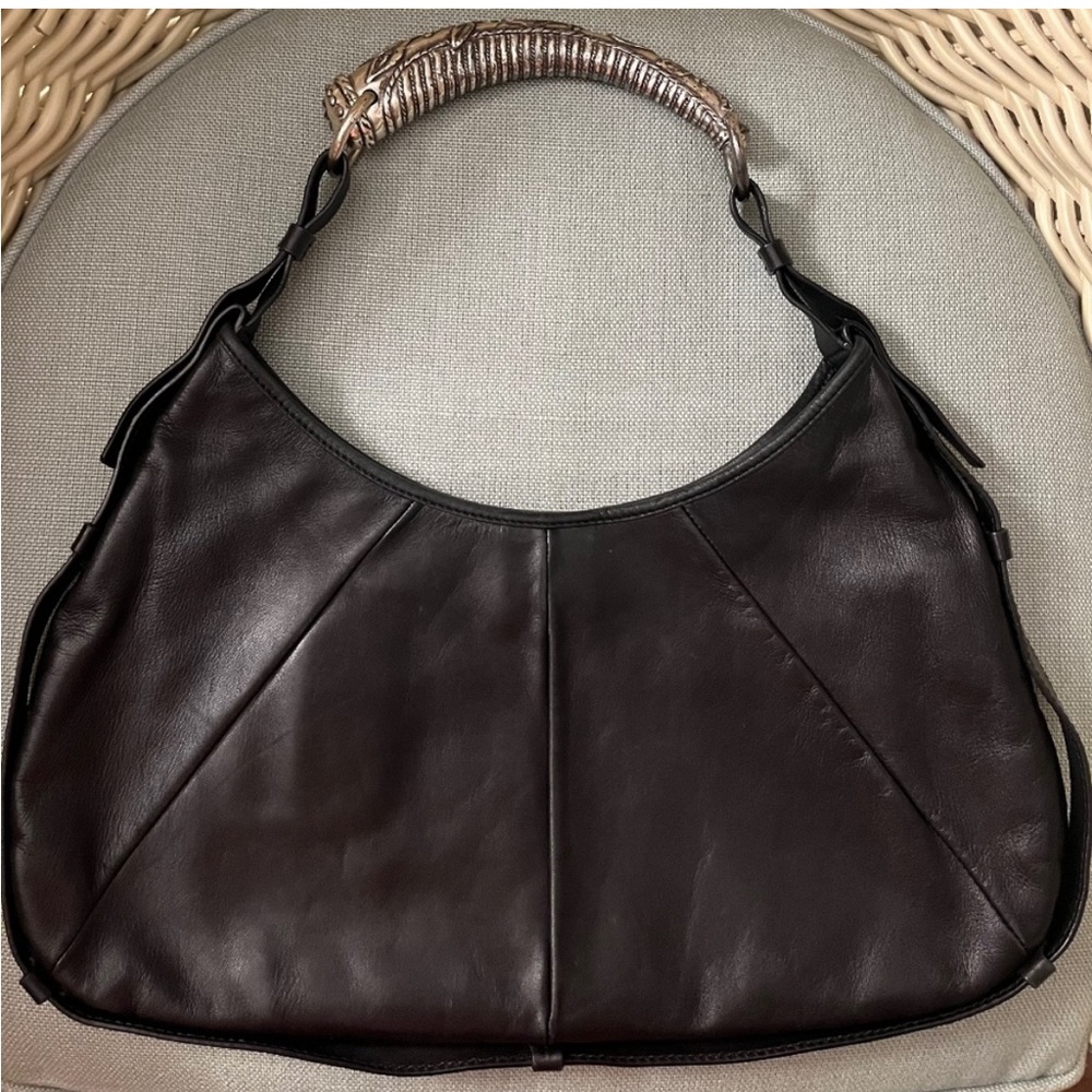 ISO vintage YSL Mombasa metal handle